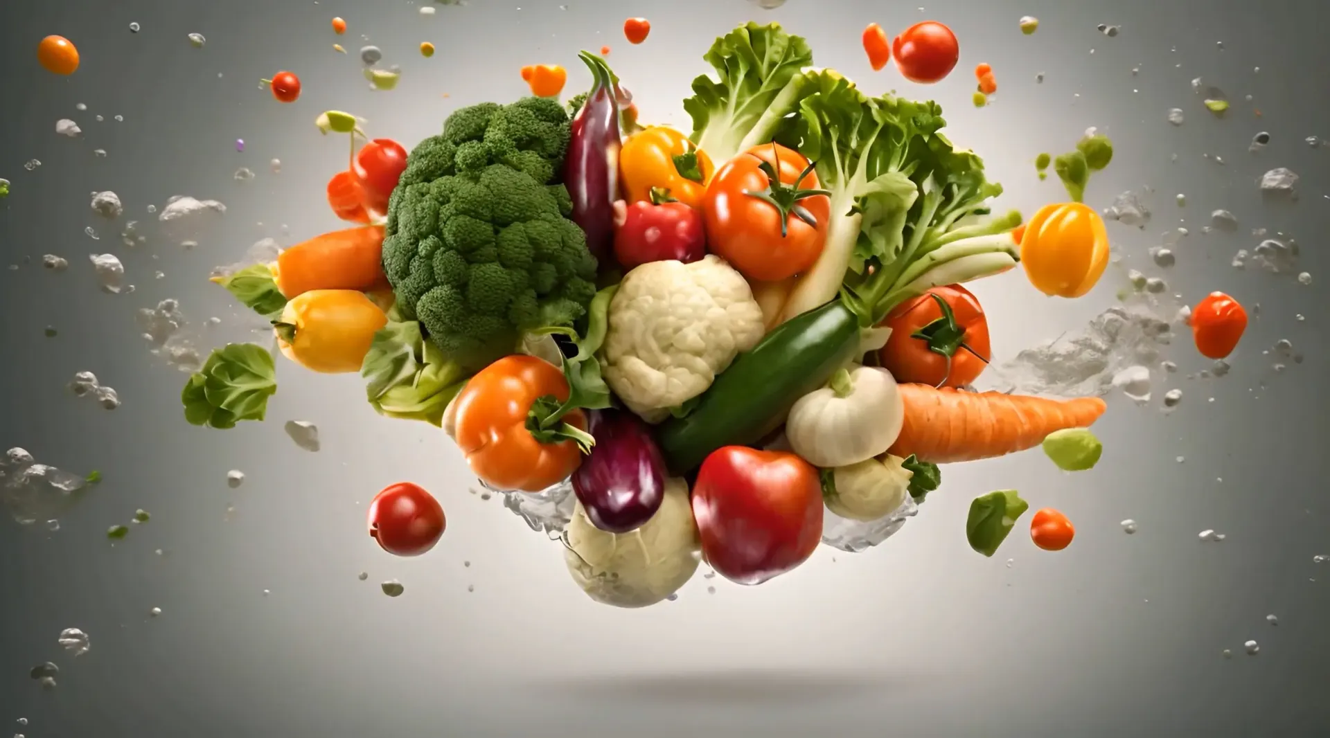 Nature's Palette Vibrant Vegetable Medley Stock Video